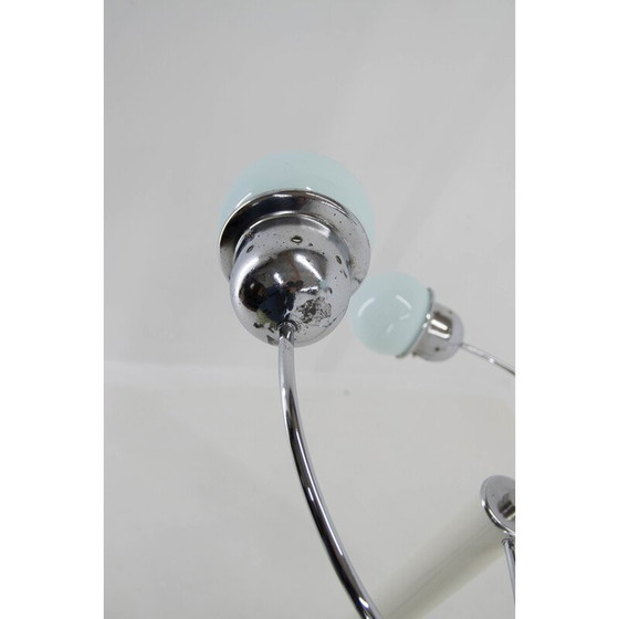 Image 1 of Lampadaire vintage Space Age en métal avec 3 bras, Italie 1960