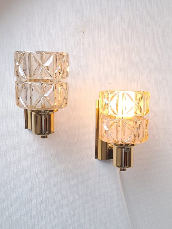 Image 1 of 2x Regency Wall Lights Wiberg Sweden New