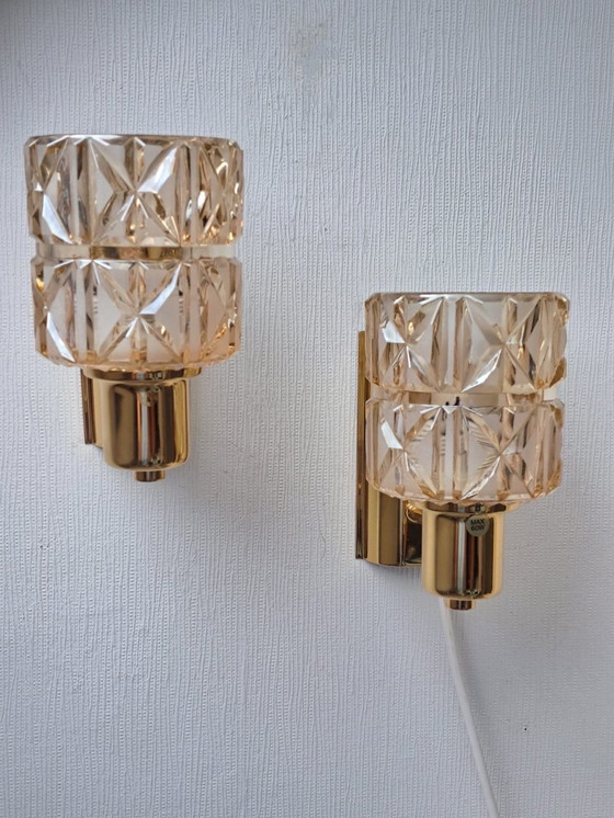 Image 1 of 2x Regency Wall Lights Wiberg Sweden New