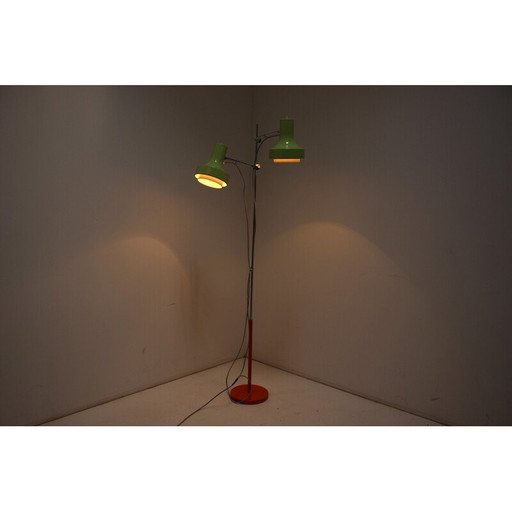 Lampadaire Mid Century par Josef Hurka pour Napako, Tchécoslovaquie 1960