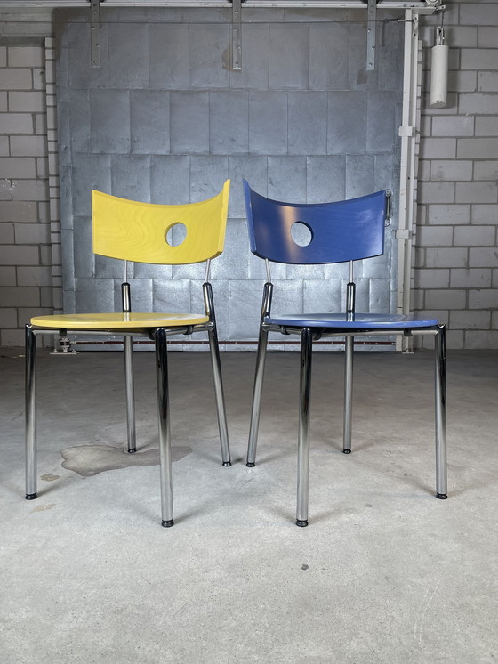 Image 1 of 2X chaises de salle à manger vintage Kusch&Co