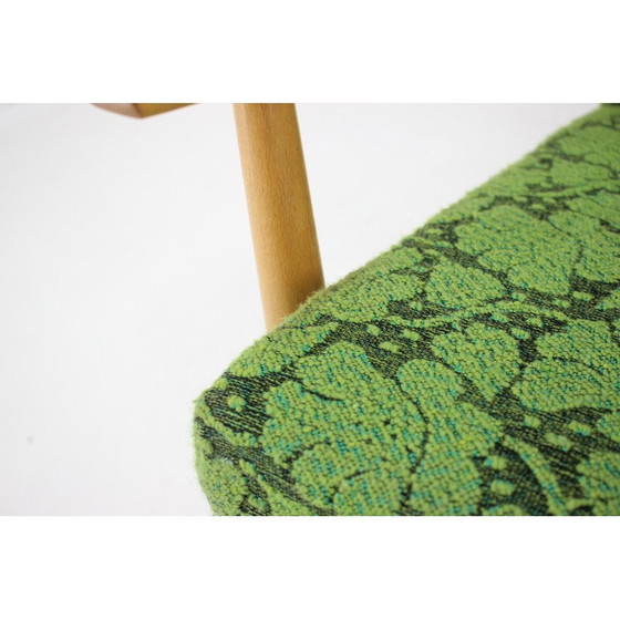 Image 1 of Paire de fauteuils vintage en bois de hêtre avec rembourrage par Ton ,Tchécoslovaquie 1960s