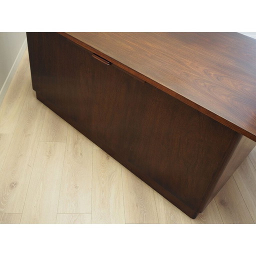 Bureau vintage en noyer, Danemark 1960