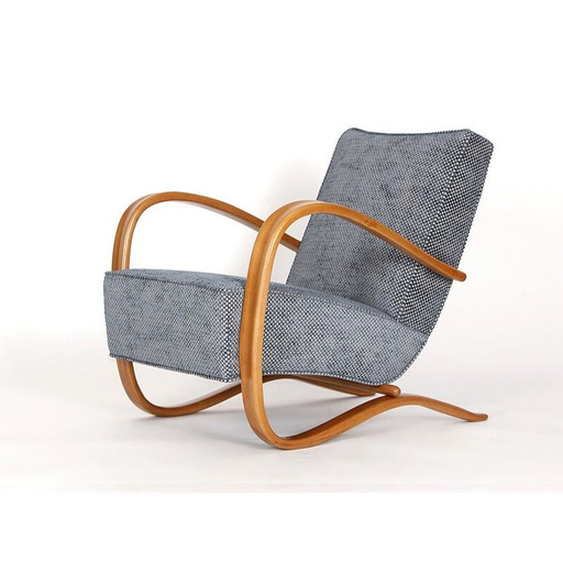 Fauteuil vintage par Jindrich Halabala pour Spojene Up Zavody, années 1930