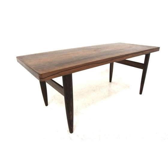 Image 1 of Table basse vintage en bois de rose, Suède 1960