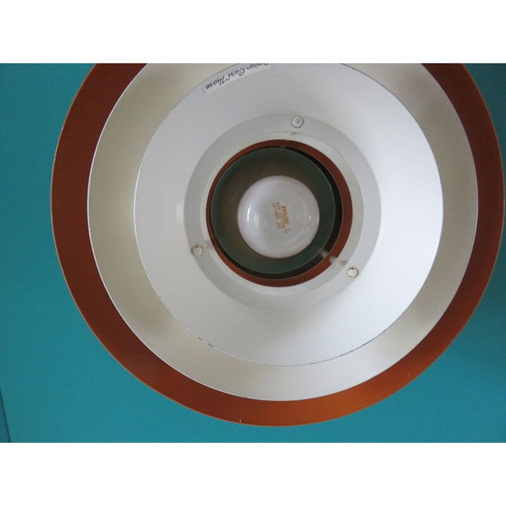 Image 1 of Lampe suspendue vintage en aluminium par Carl Thore, Suède 1960