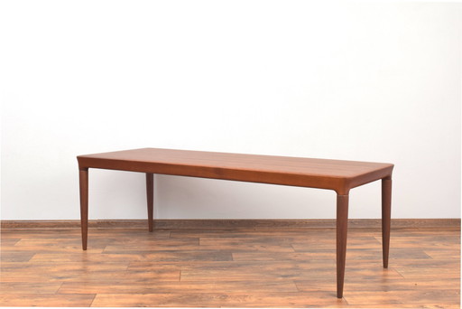 Table basse danoise en teck du milieu du siècle Cfc Silkeborg, 1960s.