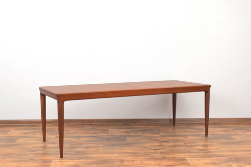 Table basse danoise en teck du milieu du siècle Cfc Silkeborg, 1960s.