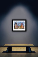 Bernard Buffet, « Sujets 1967 ». Lithographie en couleurs.