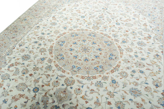 Image 1 of Tapis d'Orient Keshan noué à la main - 406 X 297 cm