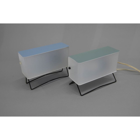Image 1 of Paire de lampes de table vintage par Pokrok Zilina, 1960s