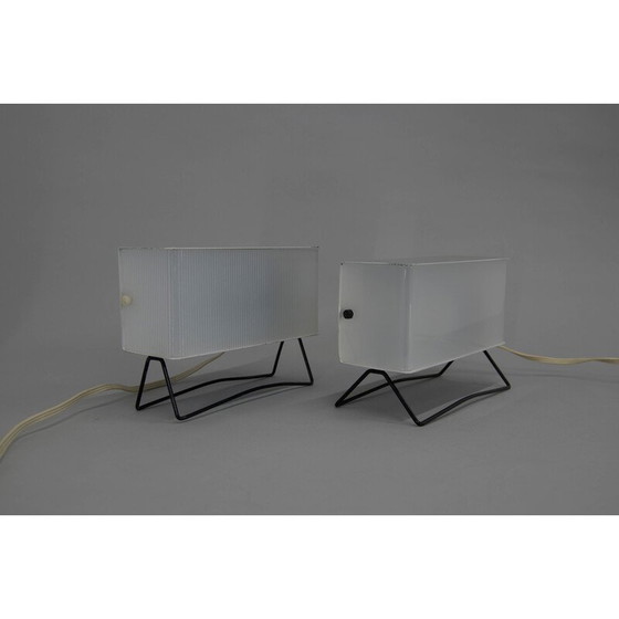 Image 1 of Paire de lampes de table vintage par Pokrok Zilina, 1960s
