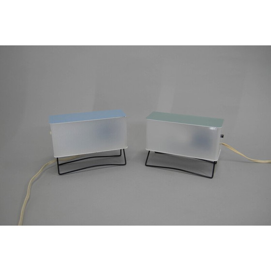 Image 1 of Paire de lampes de table vintage par Pokrok Zilina, 1960s