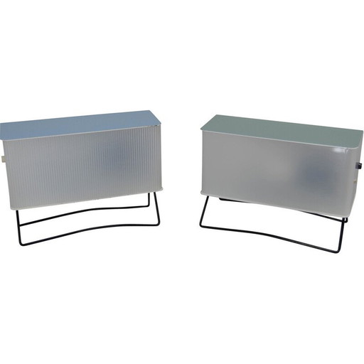 Paire de lampes de table vintage par Pokrok Zilina, 1960s