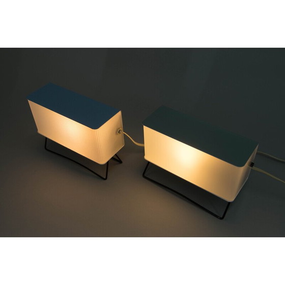 Image 1 of Paire de lampes de table vintage par Pokrok Zilina, 1960s