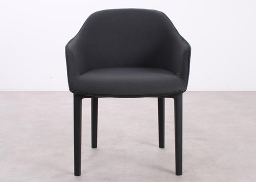 6X Vitra Softshell Chair Anthracite