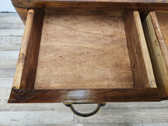 Image 1 of Table console Art Decò en bois de bruyère