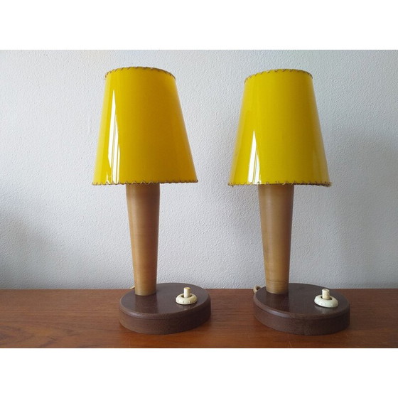 Image 1 of Paire de lampes de table du milieu du siècle, 1950