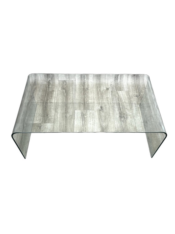 Image 1 of Table de salon en verre