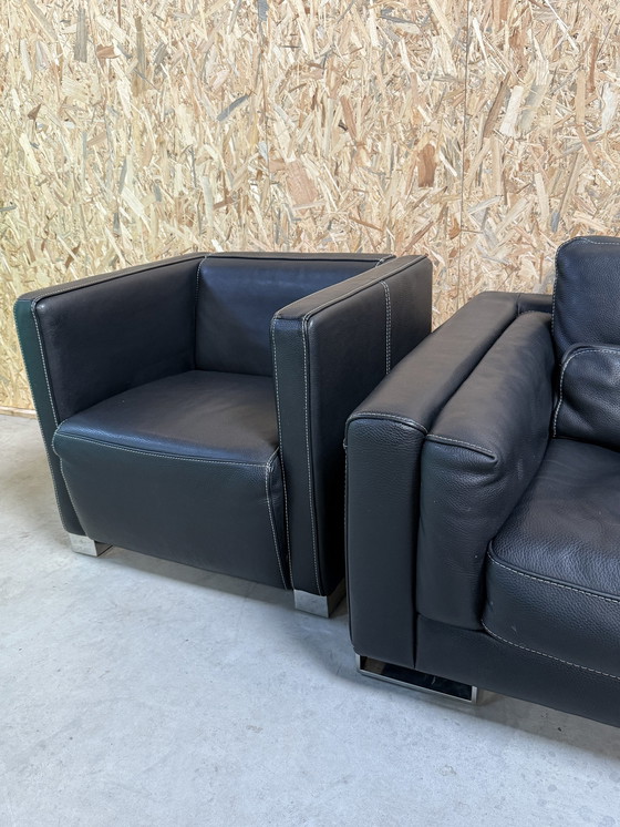 Image 1 of Violino Design Canapé avec deux fauteuils