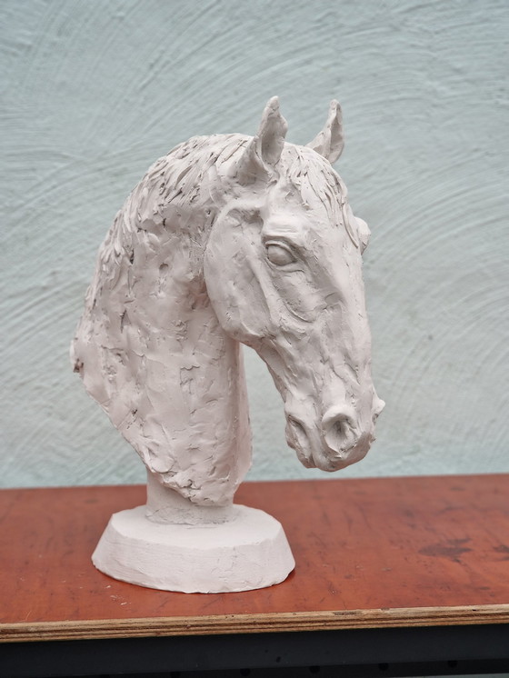 Image 1 of Nanouk Weijnen - sculpture tête de cheval