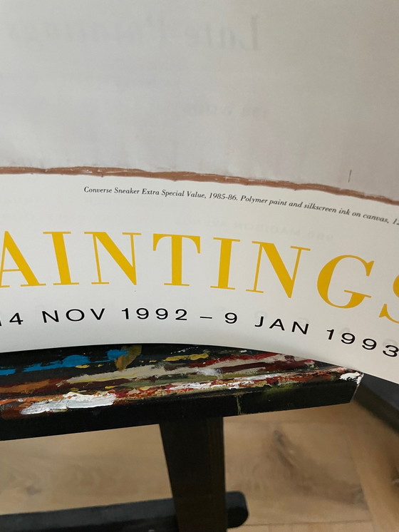Image 1 of Andy Warhol (1928-1987), Converse Sneaker Extra Special Value, 1985-86, affiche d'exposition 1992-1993, New York