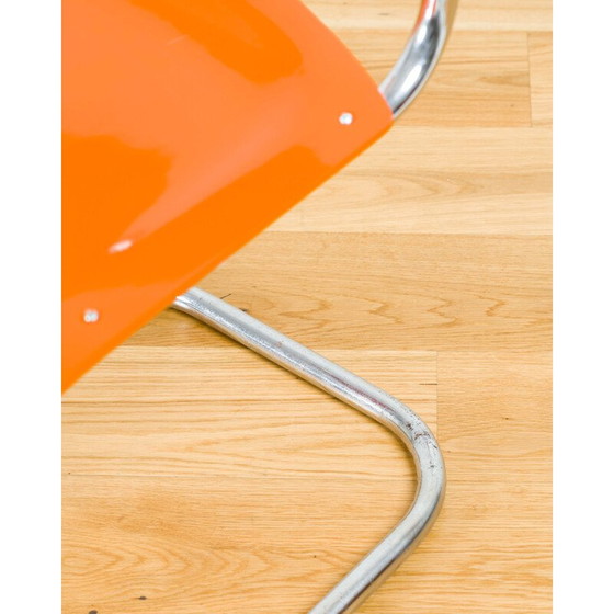 Image 1 of Set de table orange vintage par Mücke et Melder, Allemagne 1940