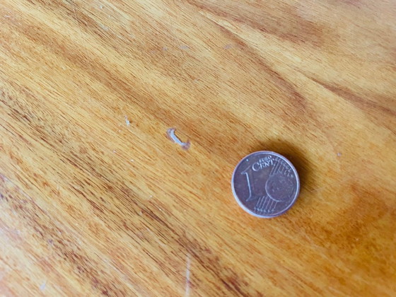 Image 1 of Buffet en noyer flammé, Mid Century, années 1960