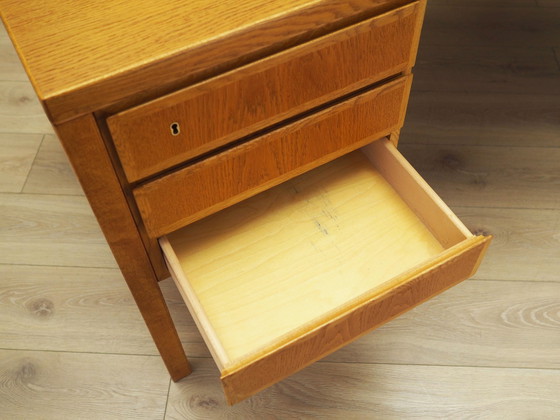 Image 1 of Bureau en frêne, design danois, années 1970, fabricant : Omann Jun