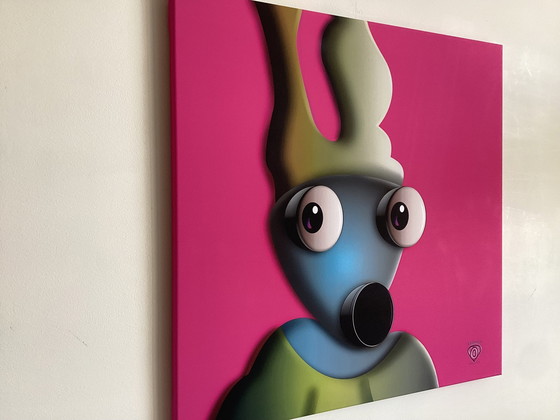 Image 1 of Jack Vissers - Offset sur toile - Andrygon