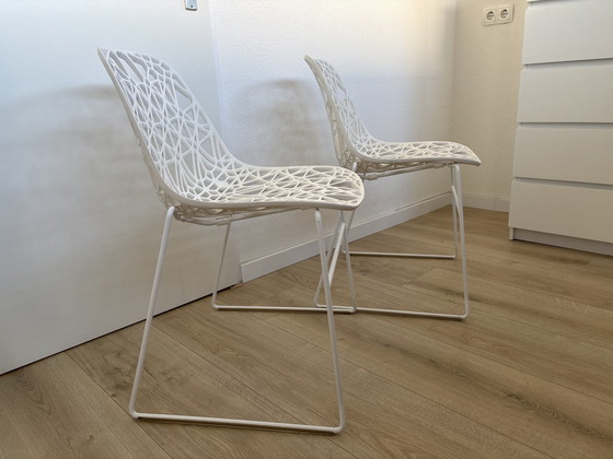 Image 1 of 2x Crassevig Nett Chair White