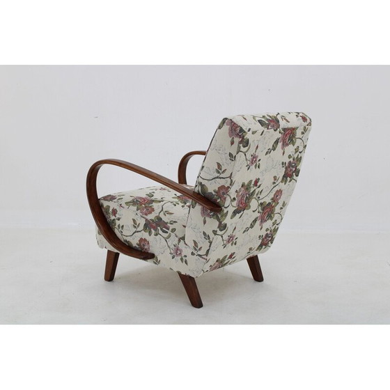 Image 1 of Fauteuil Gobelin vintage par Jindrich Halabala, Tchécoslovaquie 1950
