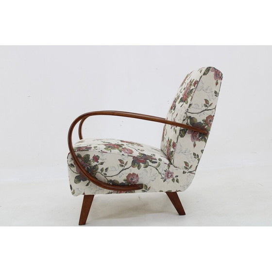 Image 1 of Fauteuil Gobelin vintage par Jindrich Halabala, Tchécoslovaquie 1950