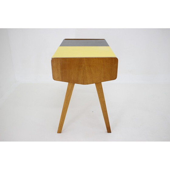 Image 1 of Coiffeuse vintage avec miroir, Tchécoslovaquie, 1960