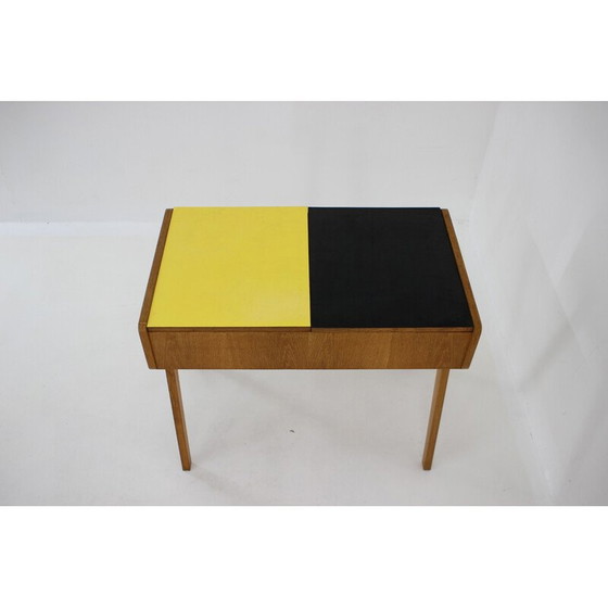 Image 1 of Coiffeuse vintage avec miroir, Tchécoslovaquie, 1960