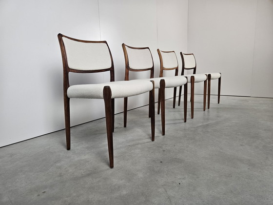 Image 1 of Chaises vintage danoises Niels Otto Møller