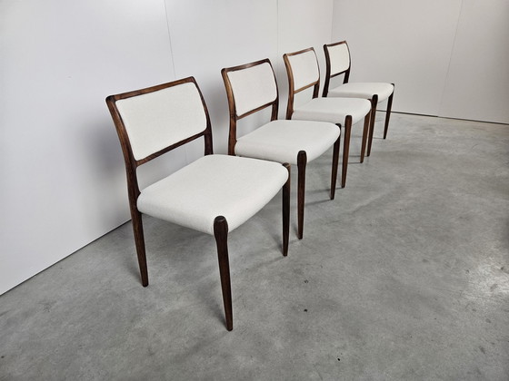 Image 1 of Chaises vintage danoises Niels Otto Møller