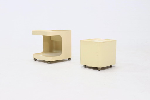 Vintage Marcello Siard For Longato Italia Dime Side Table By