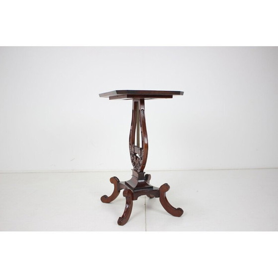 Image 1 of Table d'appoint vintage Art nouveau Lira mahagony, Tchécoslovaquie 1910s