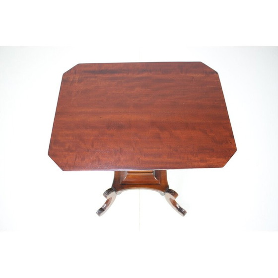 Image 1 of Table d'appoint vintage Art nouveau Lira mahagony, Tchécoslovaquie 1910s