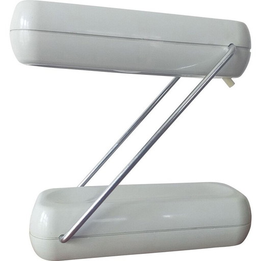 Lampe de table vintage space age, Italie 1970