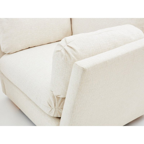 Image 1 of Paire de fauteuils vintage en chêne massif pour La Maison Jansen, 1960