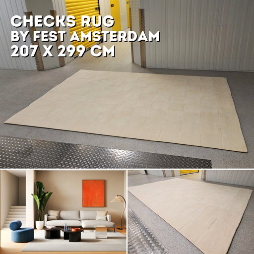 Fest Amsterdam Checks Tapis Medium - 207 x 299 cm | Excellent état