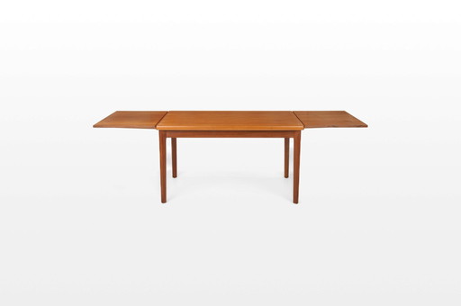 Table de salle à manger à rallonge par Am Møbler, Danemark, années 1960