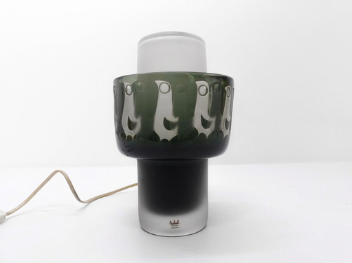 Lampe Scandinave En Verre Hans-Ove Sandeberg Pour Kosta Boda 1969