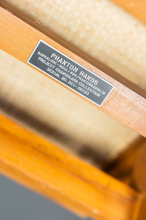 Image 1 of Chaise de salle à manger sans accoudoirs Jeanneret