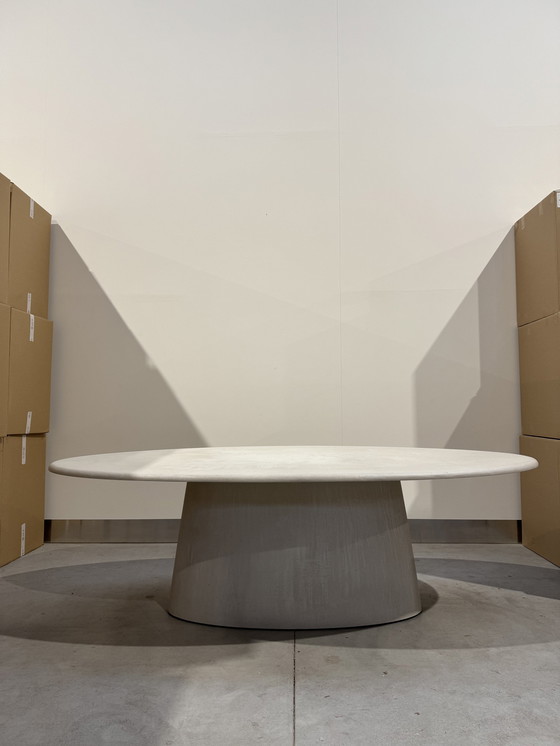 Image 1 of Table de salle à manger Mortex - Beige/Grey - 250X125 Cm