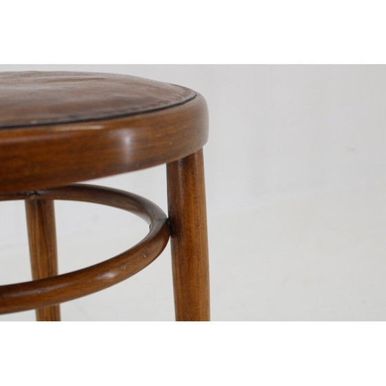 Image 1 of Tabouret vintage en bois "Thonet", Allemagne 1930