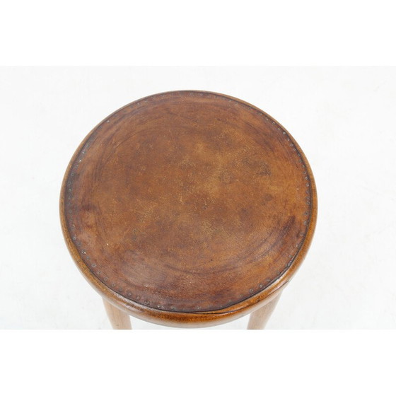 Image 1 of Tabouret vintage en bois "Thonet", Allemagne 1930