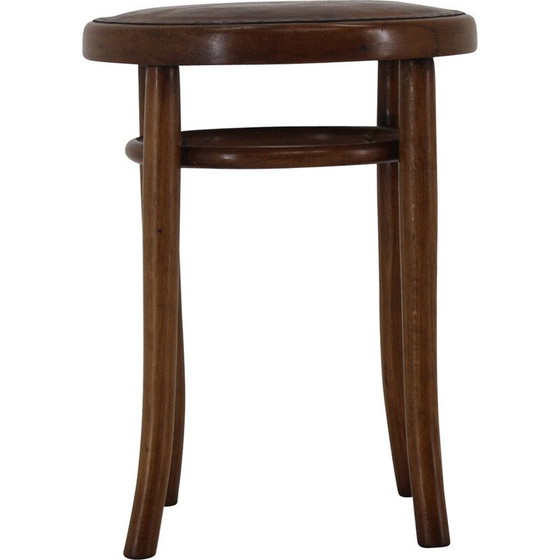Image 1 of Tabouret vintage en bois "Thonet", Allemagne 1930